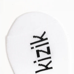 Kizik No Show Socks - White - 3 Pack