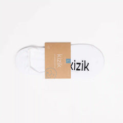 Kizik No Show Socks - White - 3 Pack